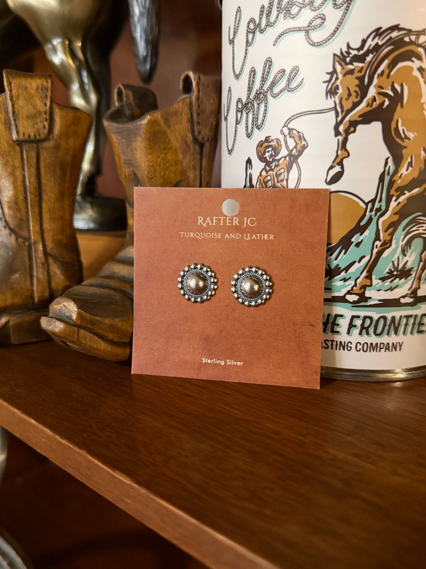 Small Sterling Silver Ole Earrings