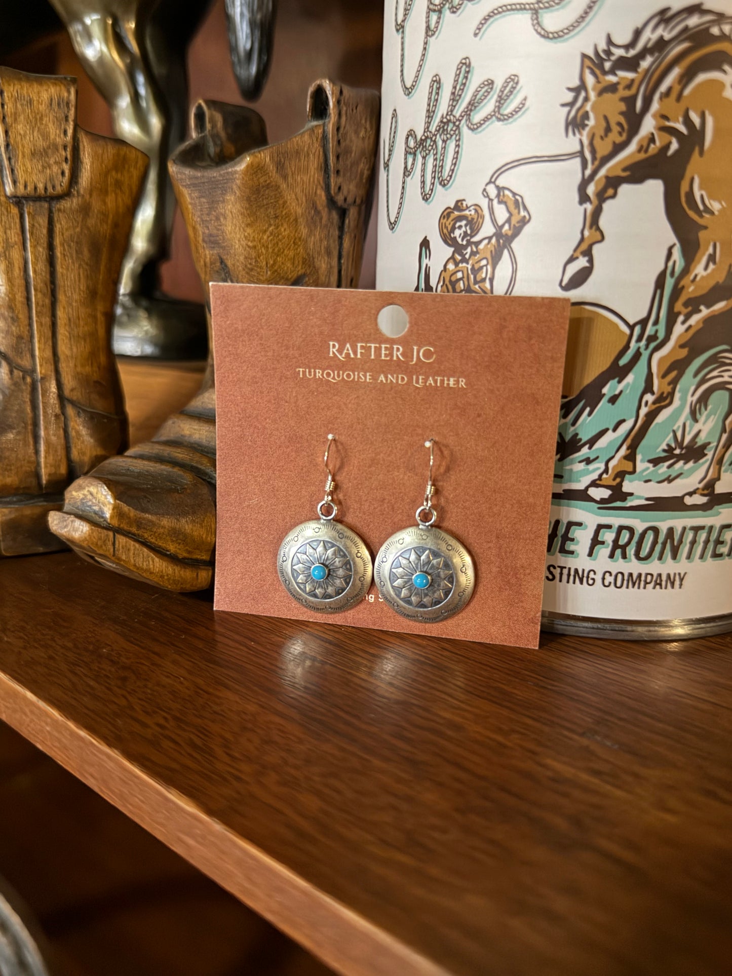 Mary Dangles with Turquoise