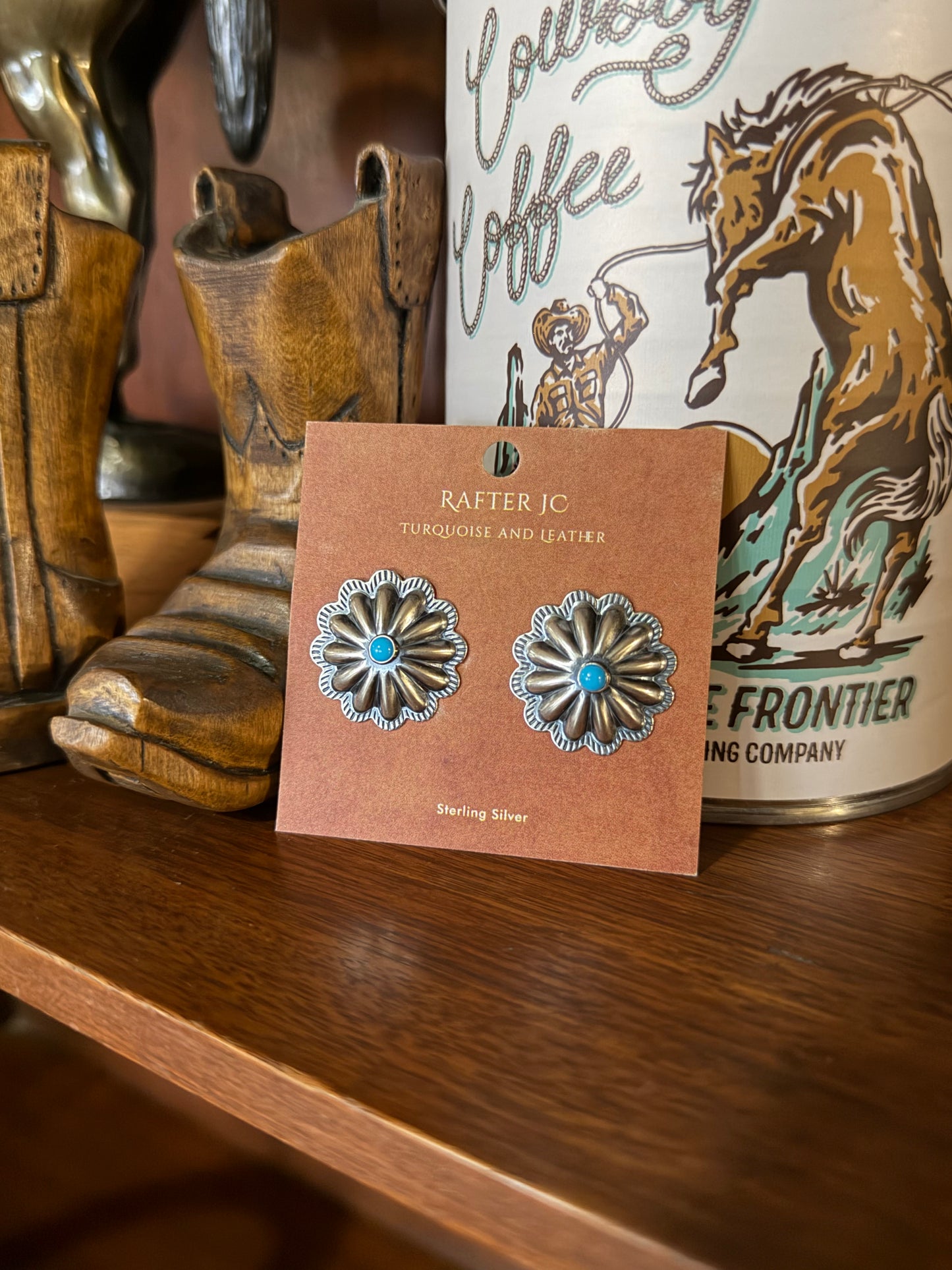 Cowgirl Concho with Turquoise