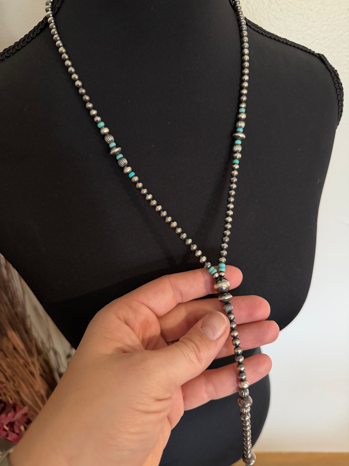 Lonnie Lariat w Turquoise