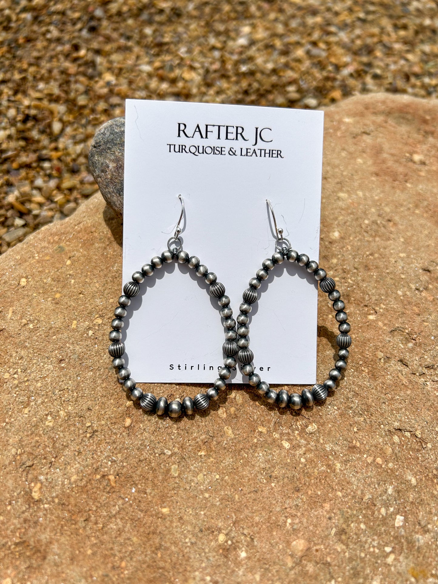 Single Hoop Pearls