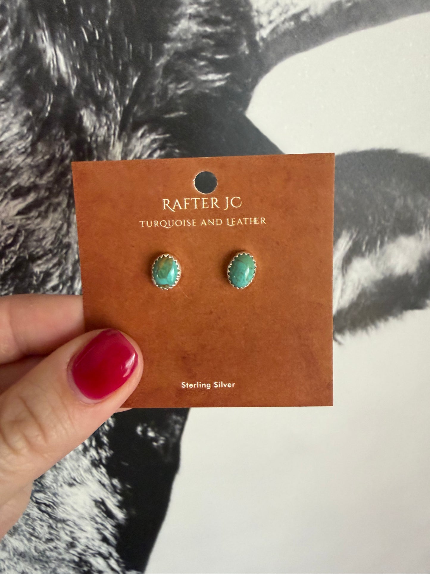Jay Turquoise Studs