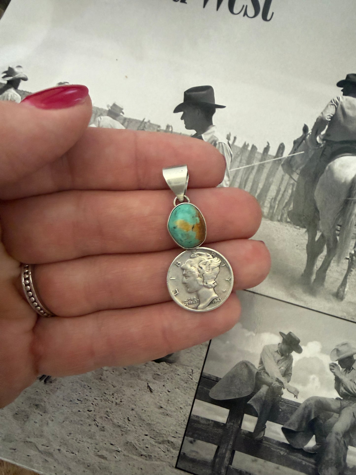 Royston Liberty Coin Pendant