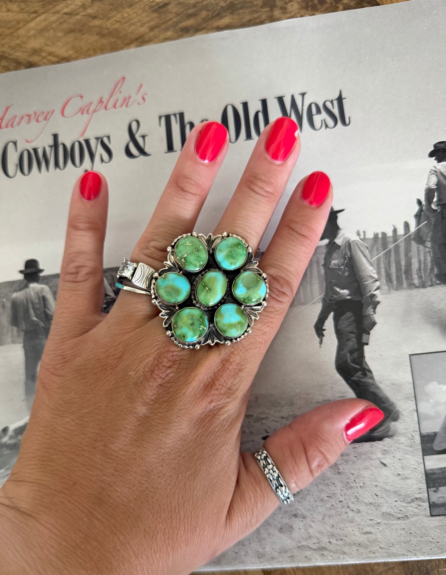 Size 9 Sonoran Cluster Ring