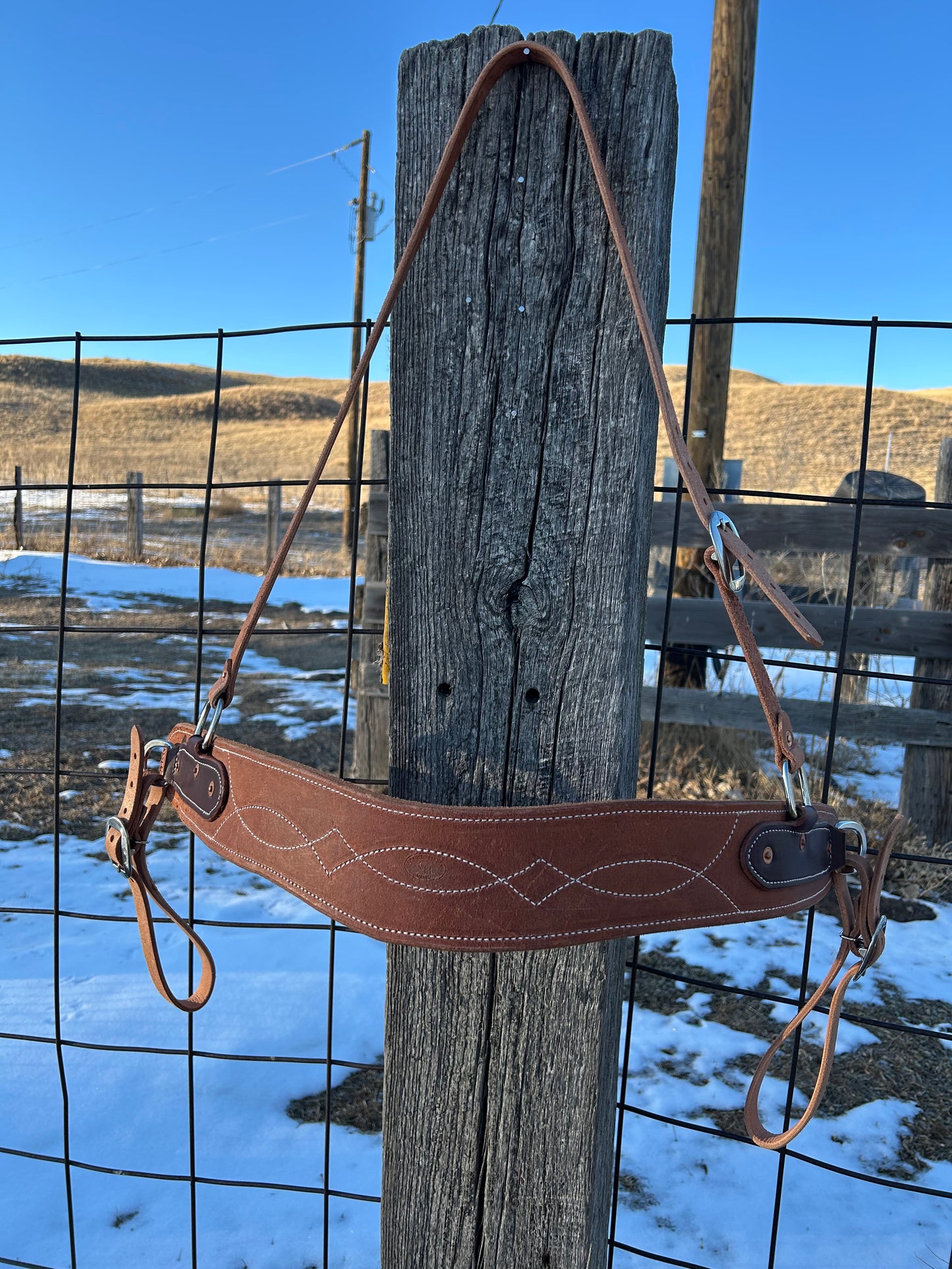 Breast Collar - Stitched Body with Tugs and Wither Strap