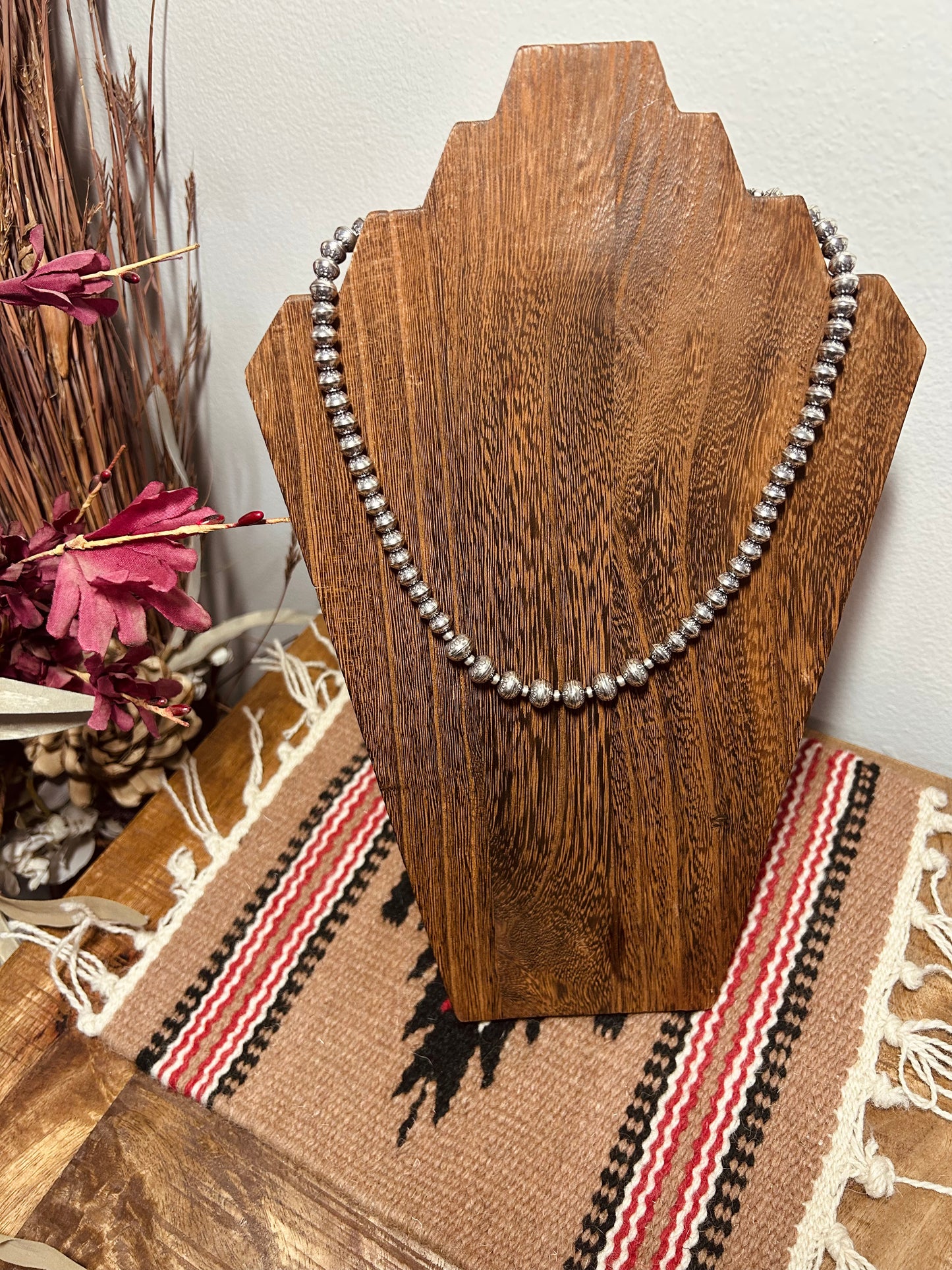 High Shine Stamped Beads