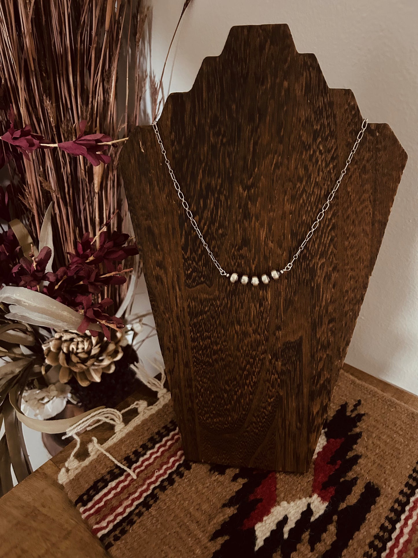 5 Sterling Pearls Necklace