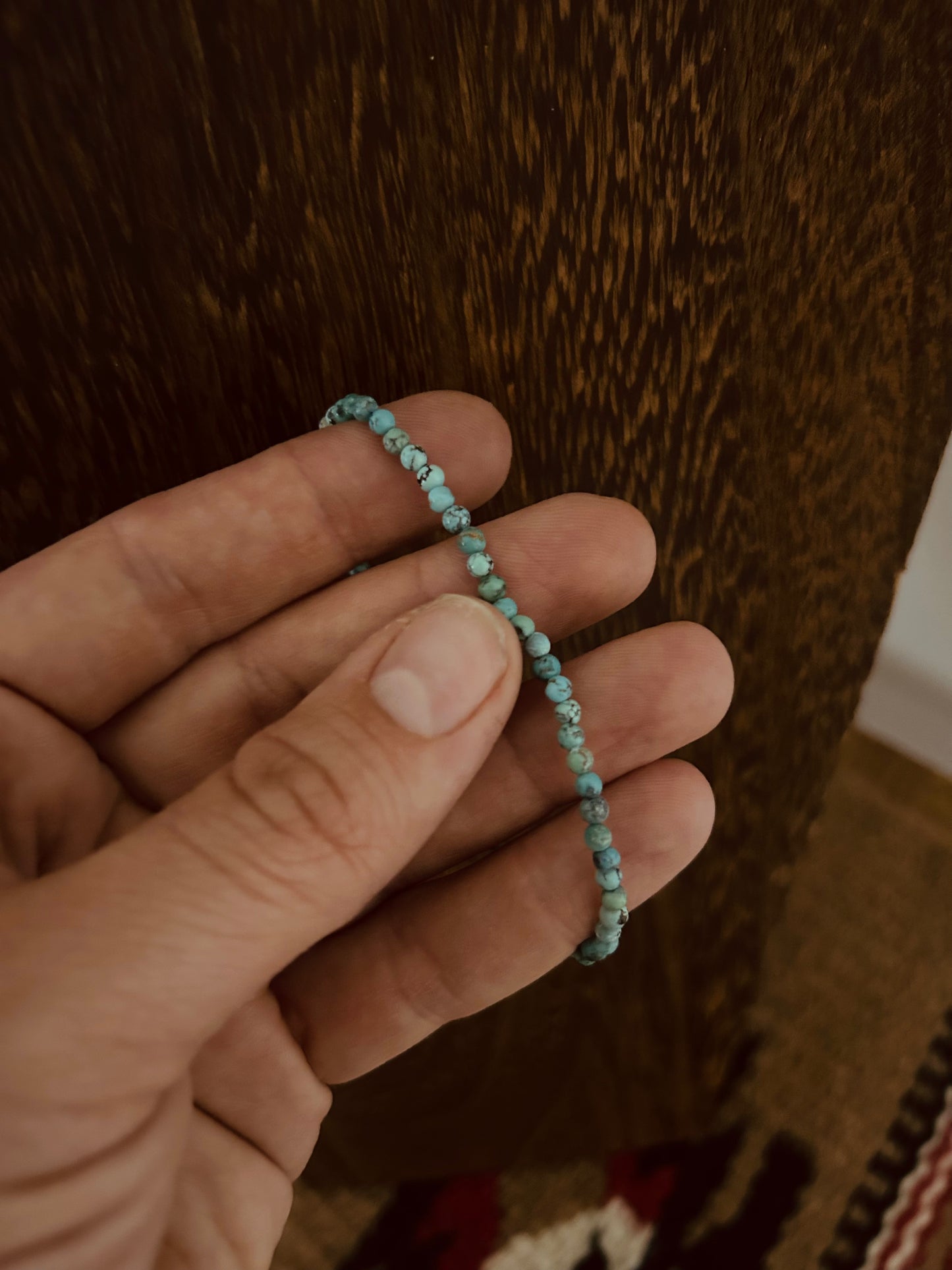 Turquoise Bead Bracelet