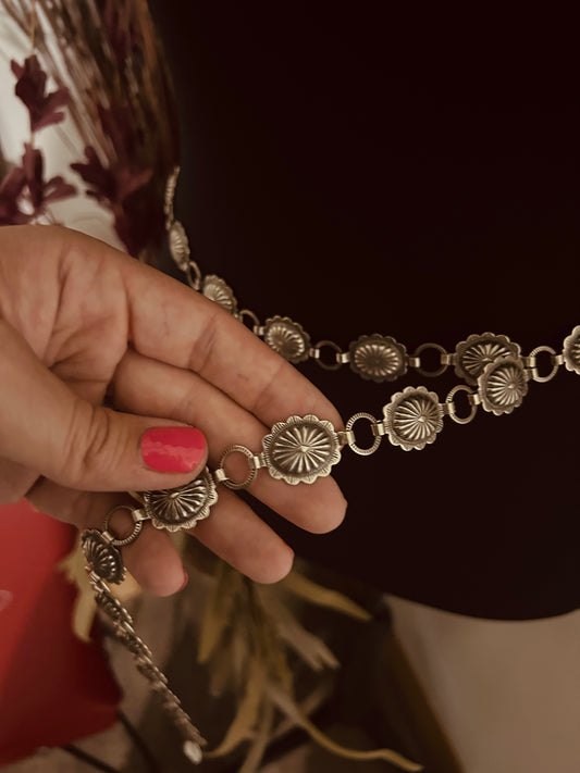 Small Concho Link Belt