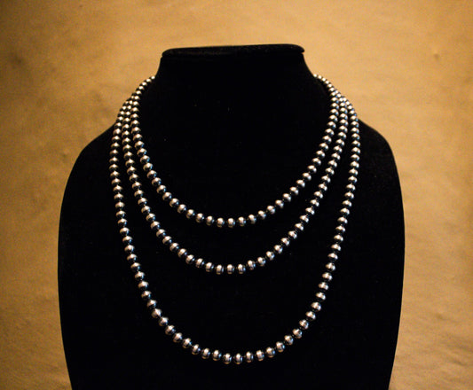 6mm Sterling Pearls (1 Strand)