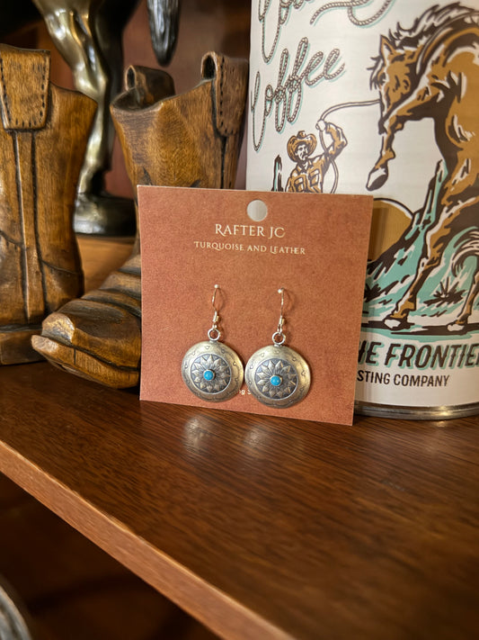 Mary Dangles with Turquoise