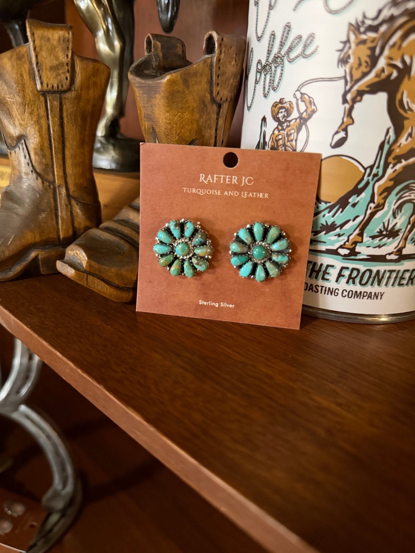 Royston Cluster Earrings