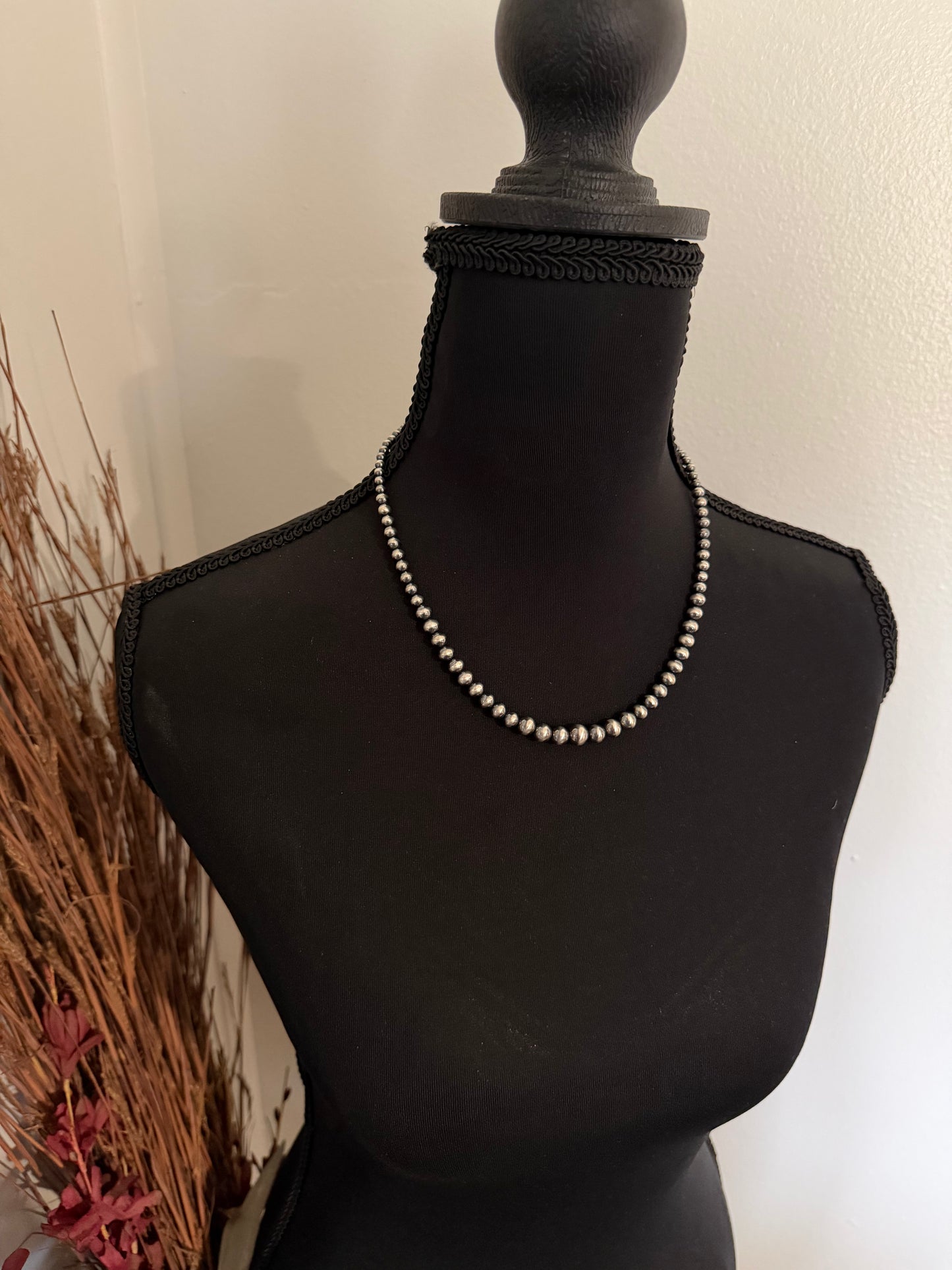 3-8mm Graduated Sterling Pearls