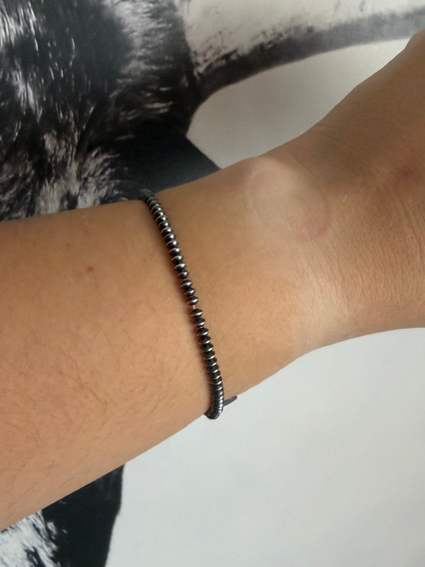 3mm Saucer Stretch Bracelet