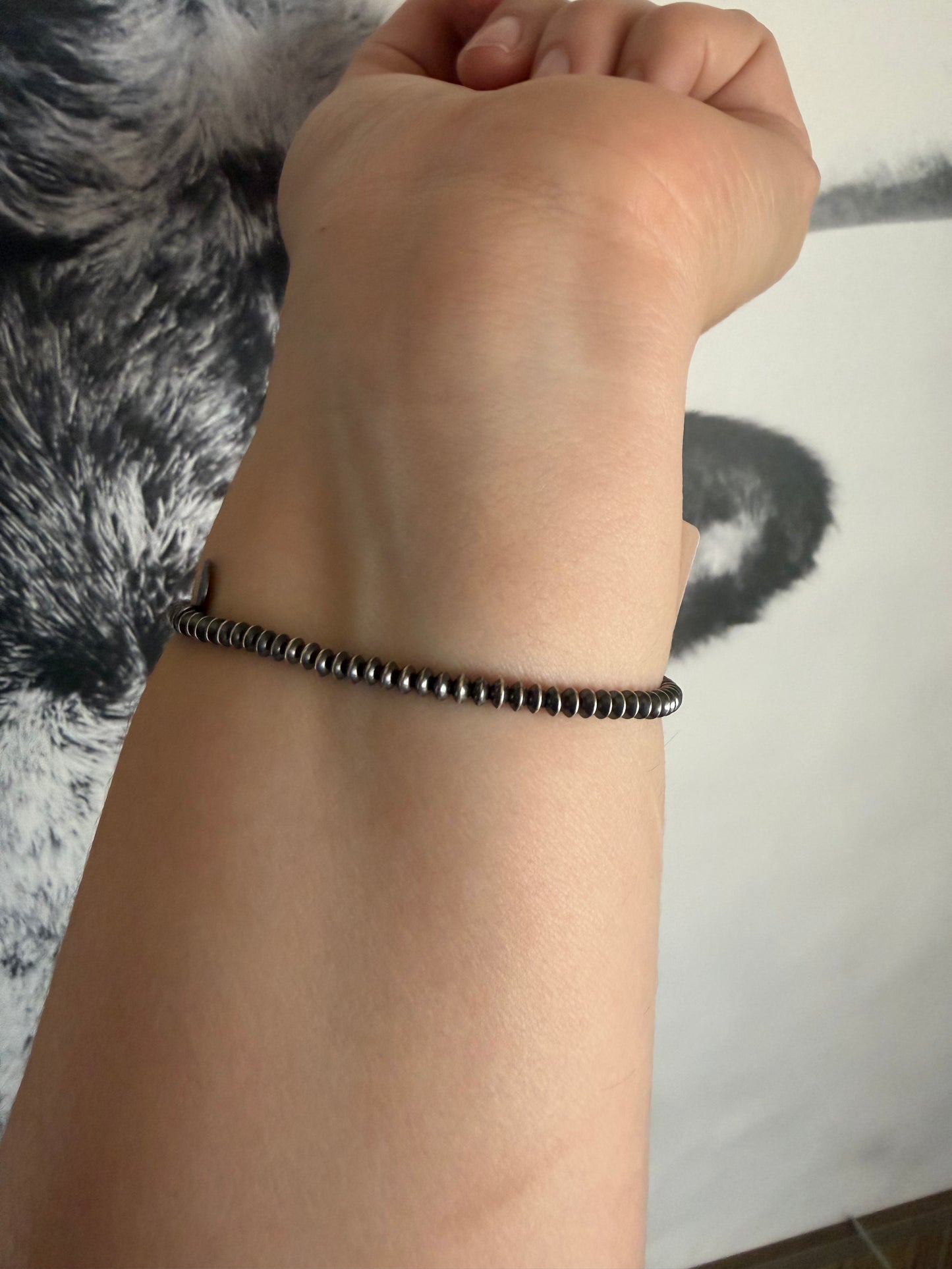 3mm Saucer Stretch Bracelet