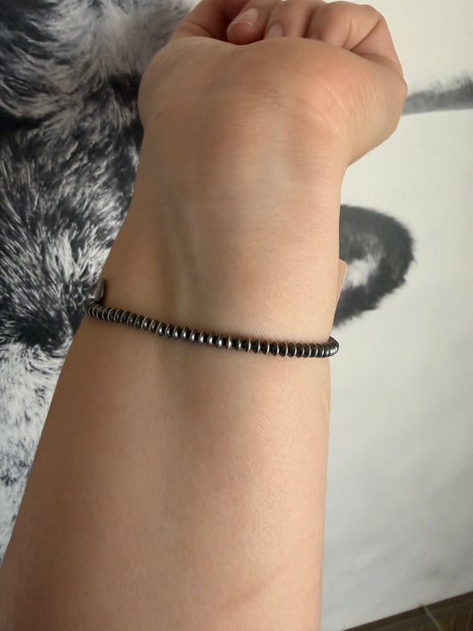 3mm Saucer Stretch Bracelet