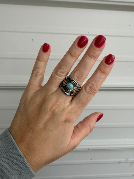 Kingman JoAnn Ring Size 9