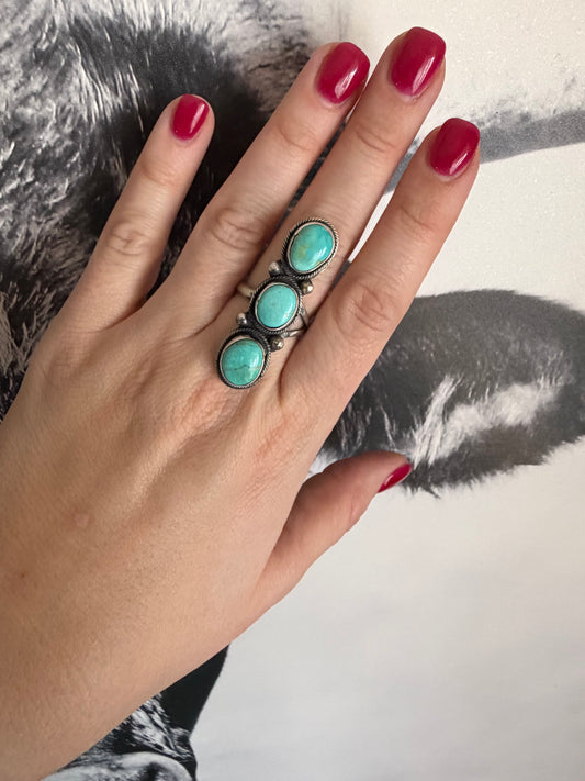 3 Stone Royston Adjustable Ring