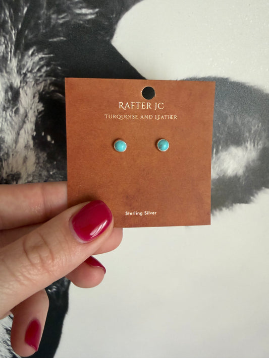 Paisley Turquoise Stud