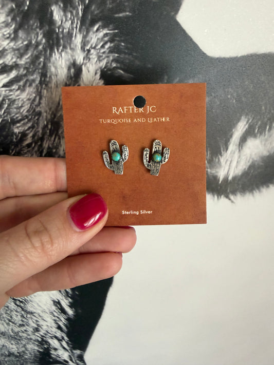 Saguaro Cactus with Turquoise