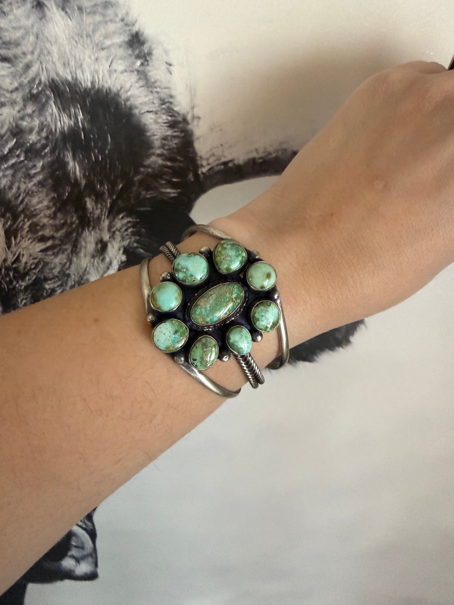 Royston 9 Stone Cluster Cuff