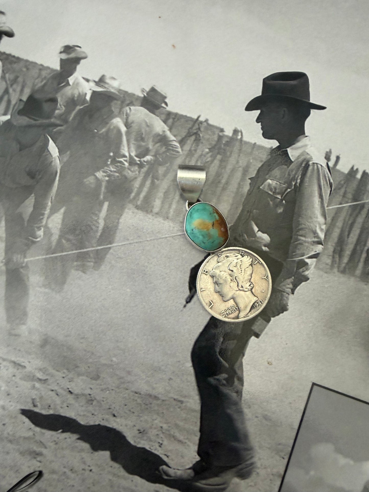 Royston Liberty Coin Pendant