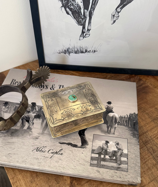 Jewelry Box with Turquoise