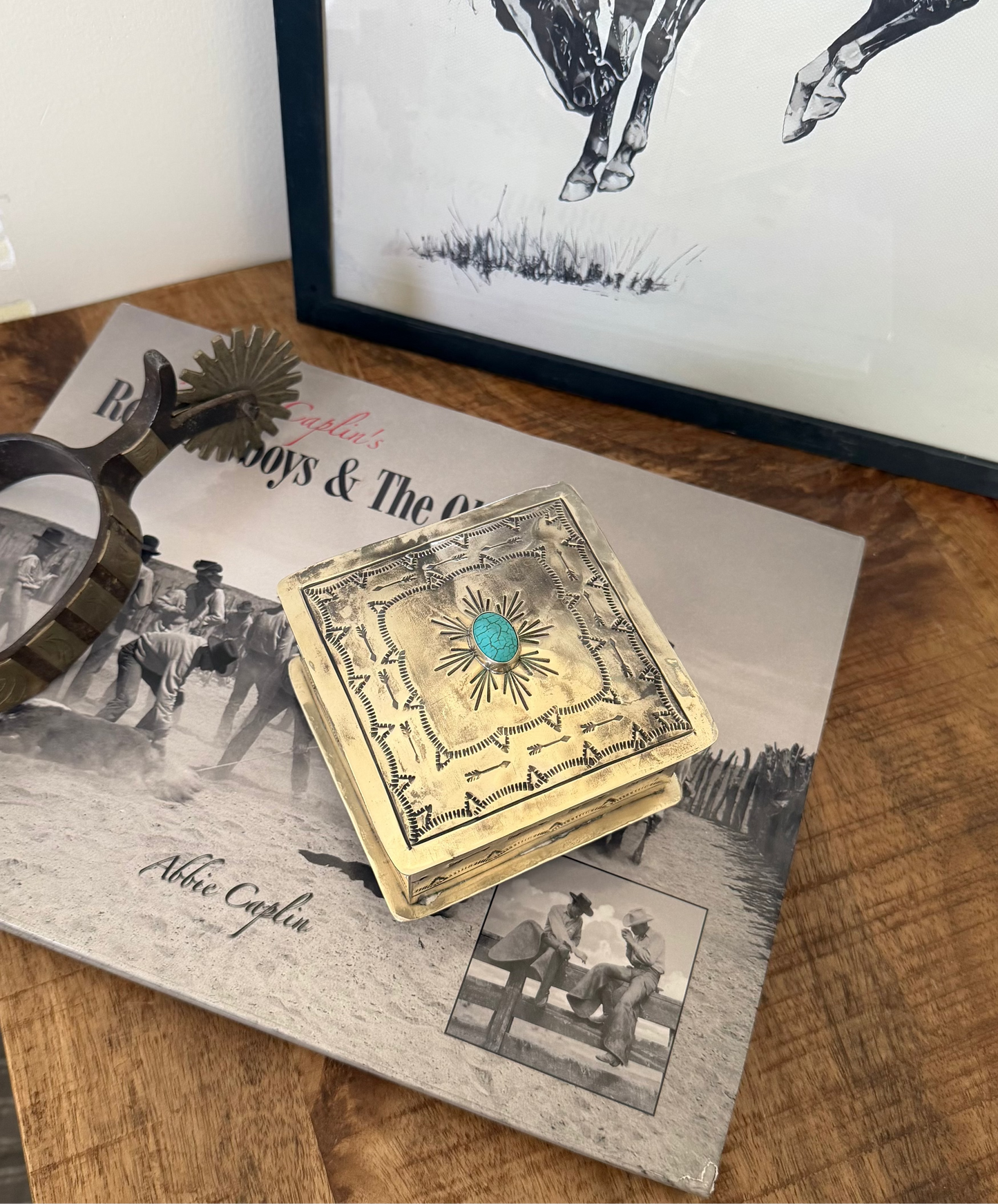 Jewelry Box with Turquoise