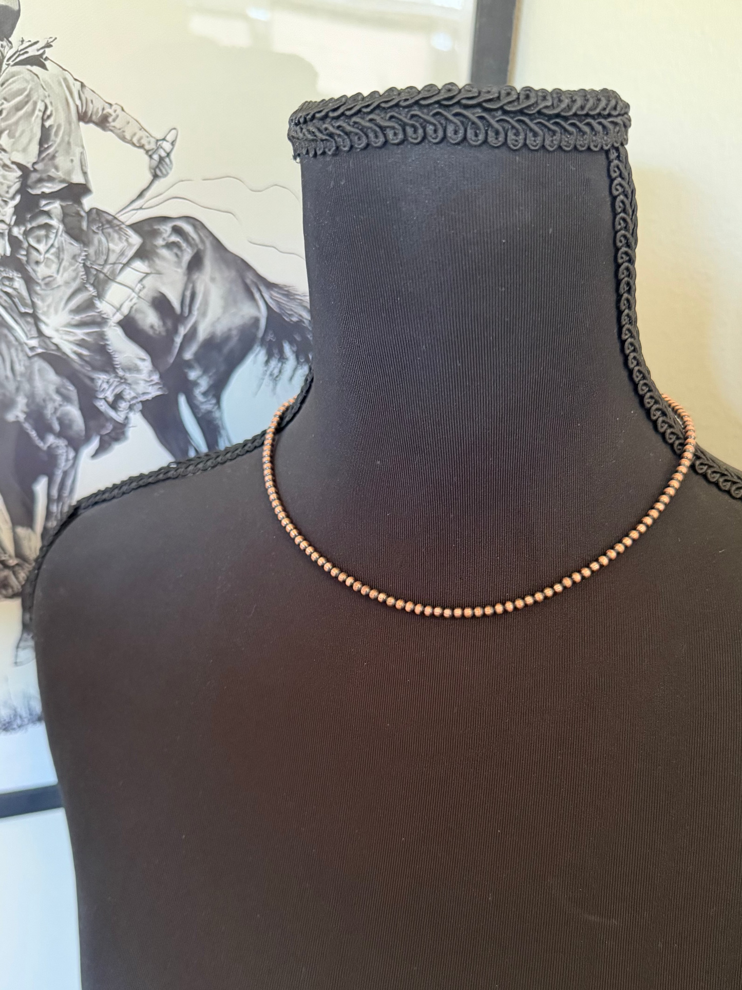 3mm Copper Necklace