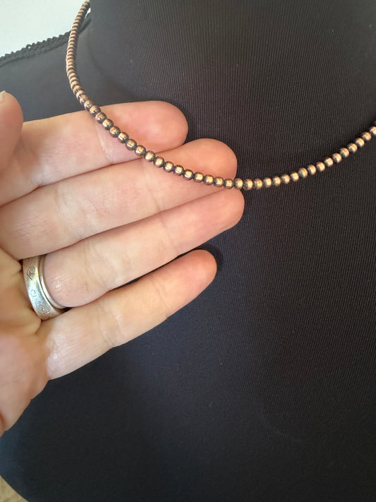 3mm Copper Necklace