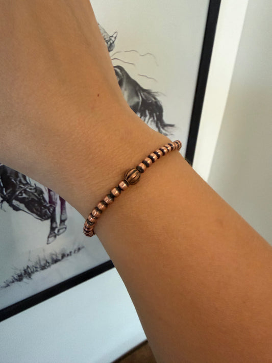 4mm Copper Bracelet