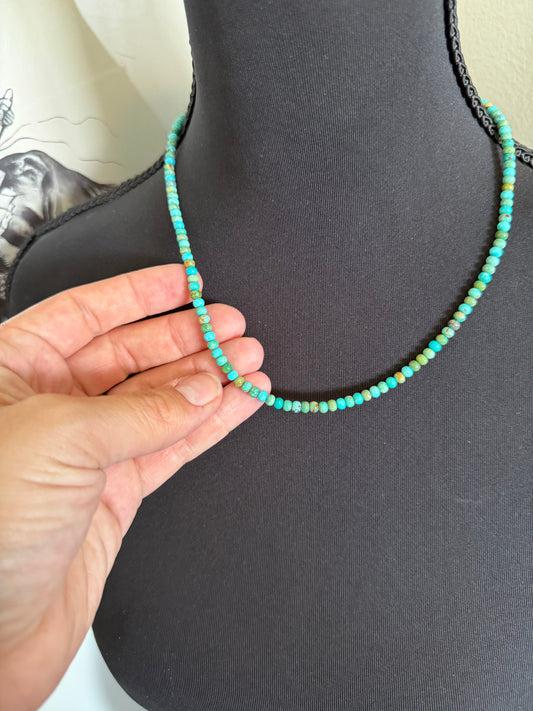 4mm Tyrone Turquoise Strand