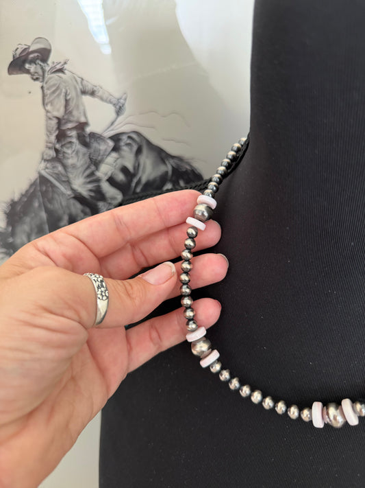 Pink Conch Alix Necklace