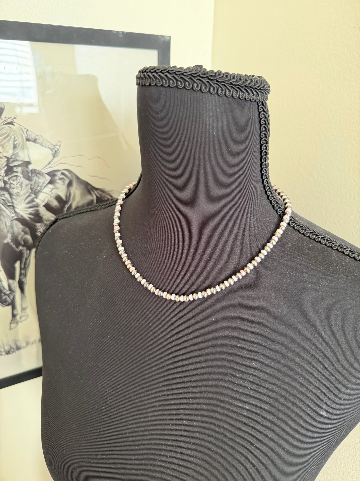 Pink Conch with 5mm Pearls