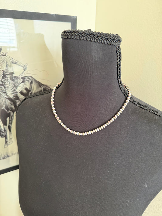 Pink Conch with 5mm Pearls