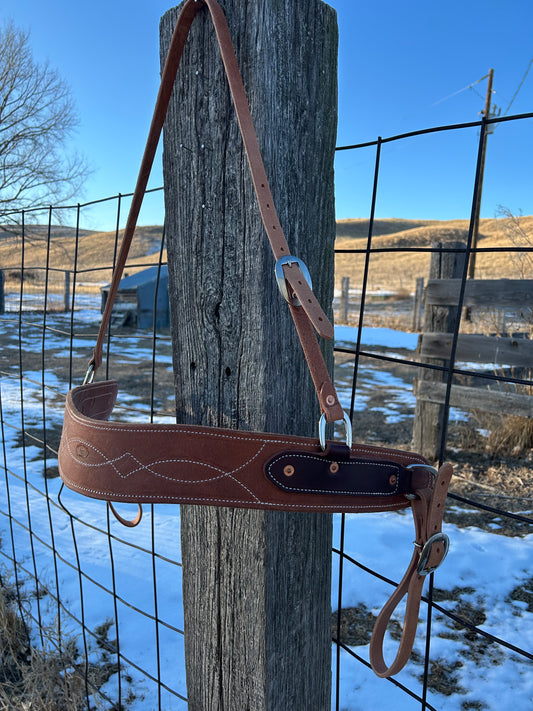 Breast Collar - Stitched Body with Tugs and Wither Strap