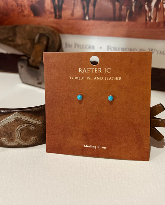 Extra Mini Turquoise Studs