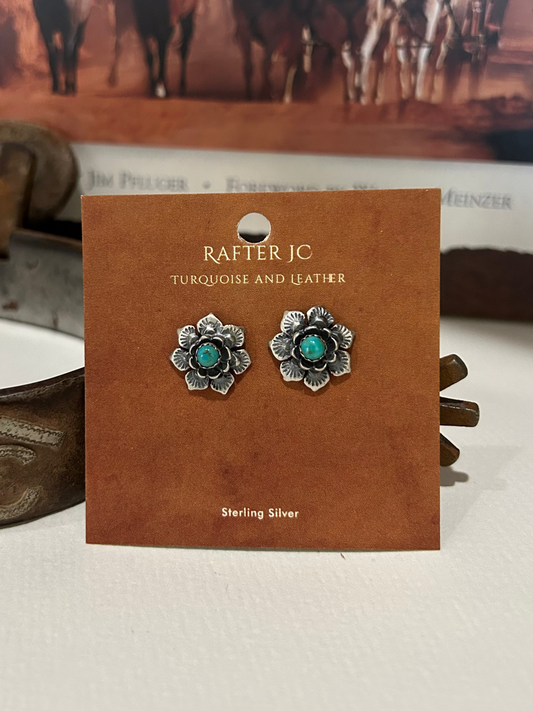 Roses with Turquoise Studs