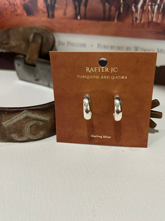 Basic Sterling Hoops