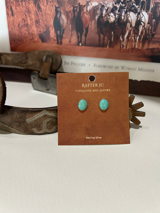 Jay Turquoise Studs