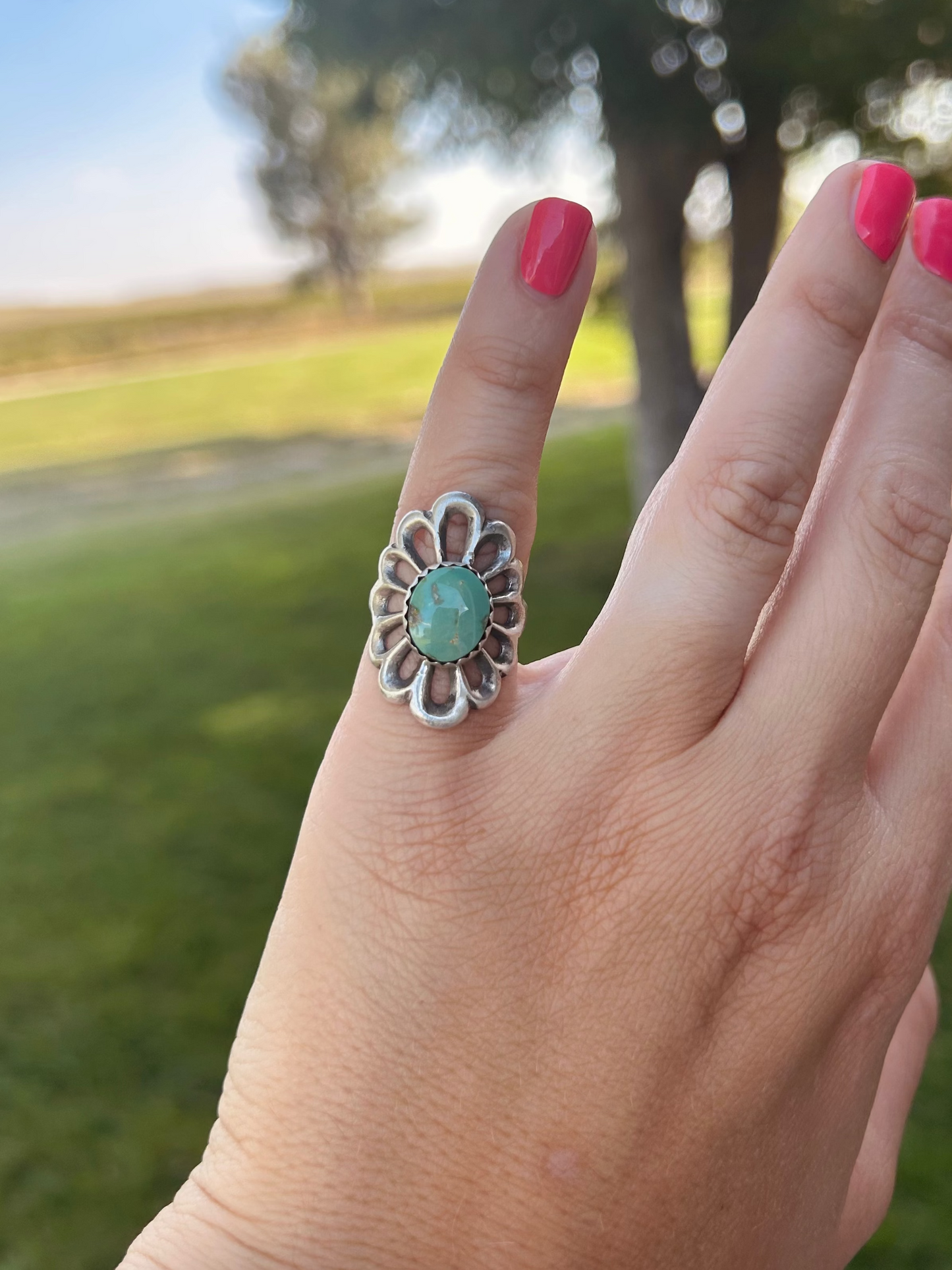 Cut Out Saddle Ring B Size 6