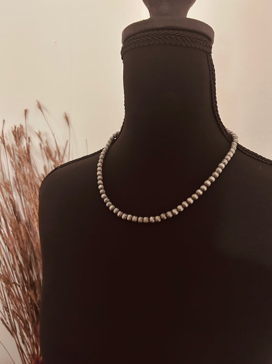 6mm Corrugated Sterling Pearls