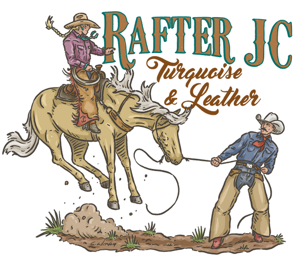 Rafter JC Turquoise and Leather