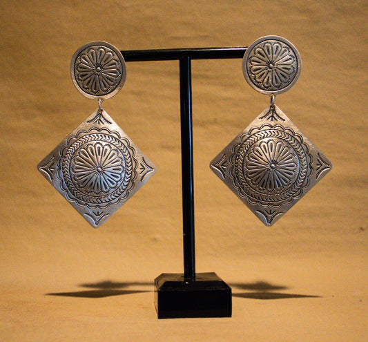 Double Concho Earrings