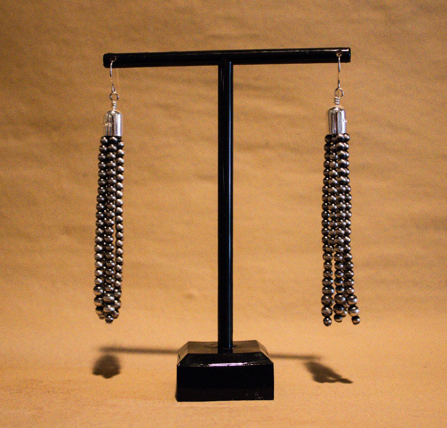 Navajo Pearl Tassel Earring