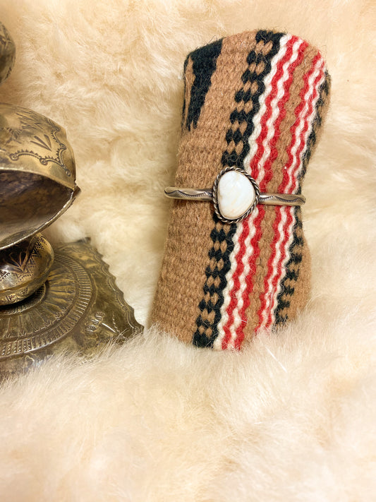 White Buffalo Cuff