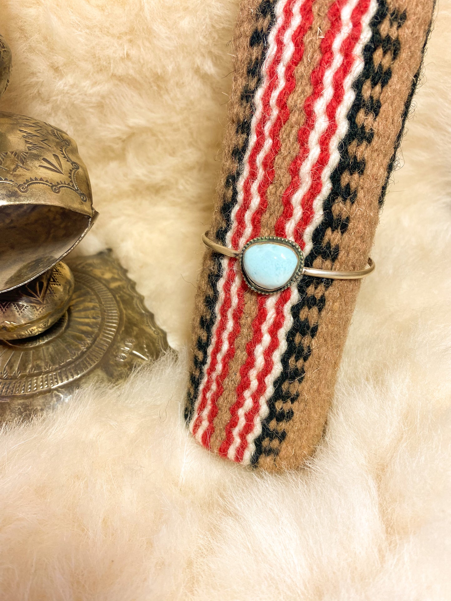 Larimar Turquoise Cuff