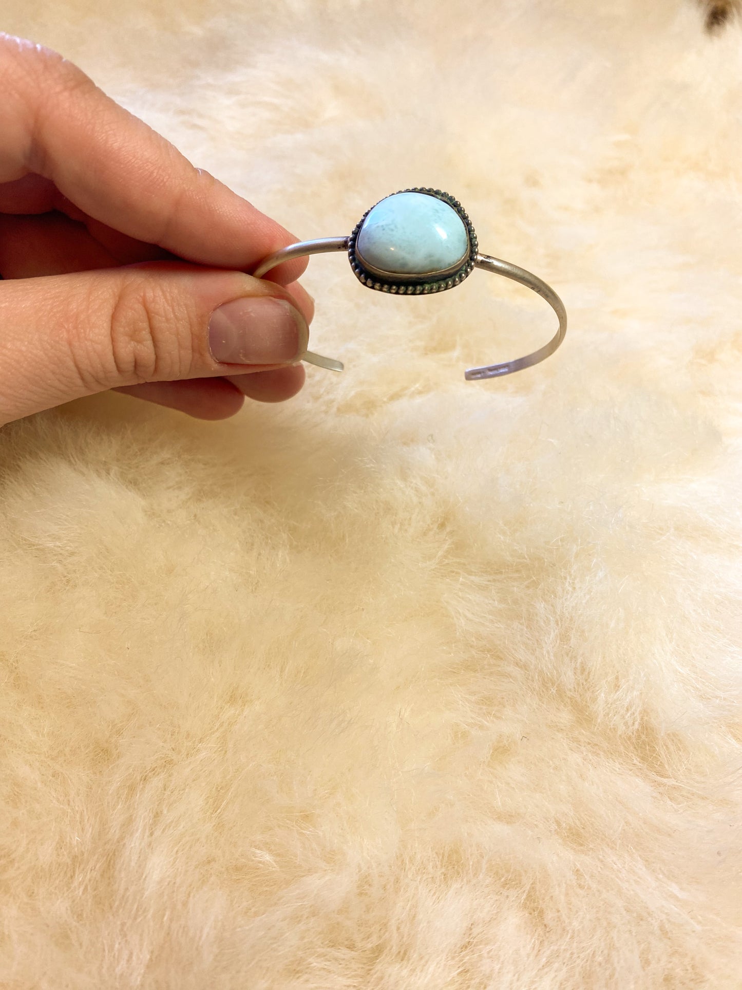 Larimar Turquoise Cuff